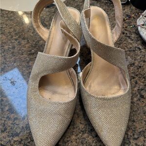 Elegant Gold Women's Heels